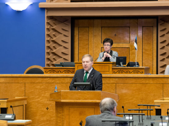 Riigikogu täiskogu istung 12. veebruar 2015 (Olulise tähtsusega riikliku küsimusena välispoliitika arutelu)